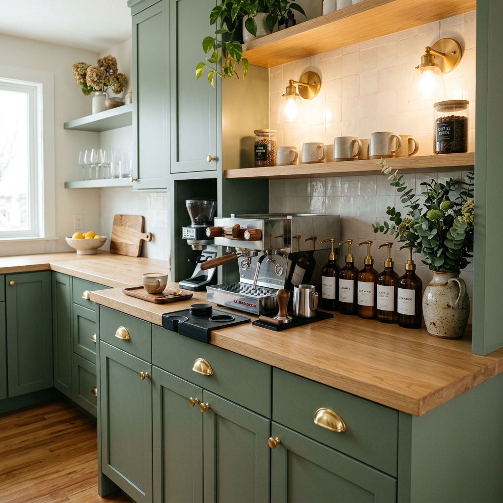 Aesthetic Cafe Core Kitchen: Best Espresso Machines & Coffee Bar Accessories