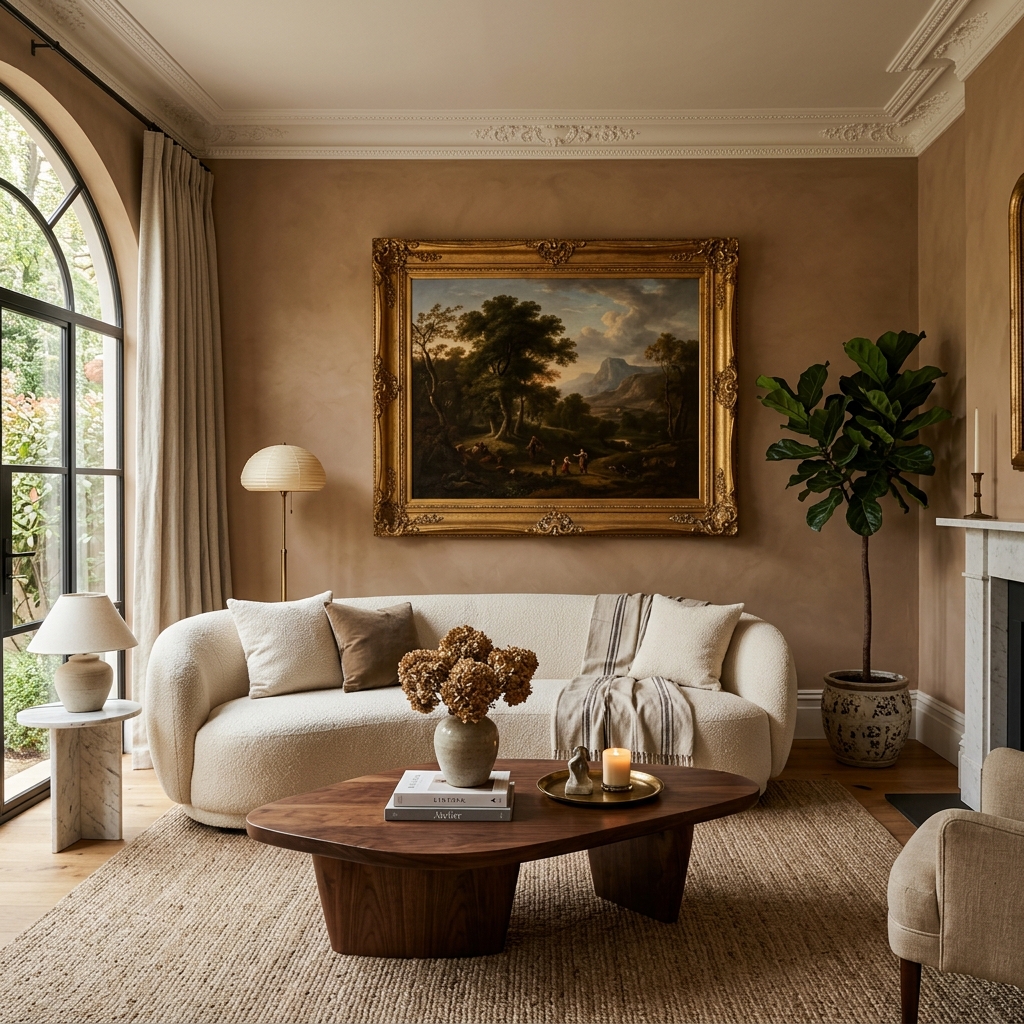 The Modern Heritage Living Room: How to Blend Classic Millwork with Contemporary Furniture