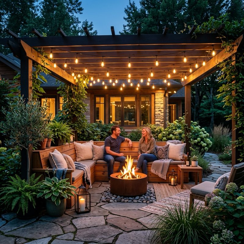 Pergola Lighting Ideas: Designing a Cozy Backyard Oasis