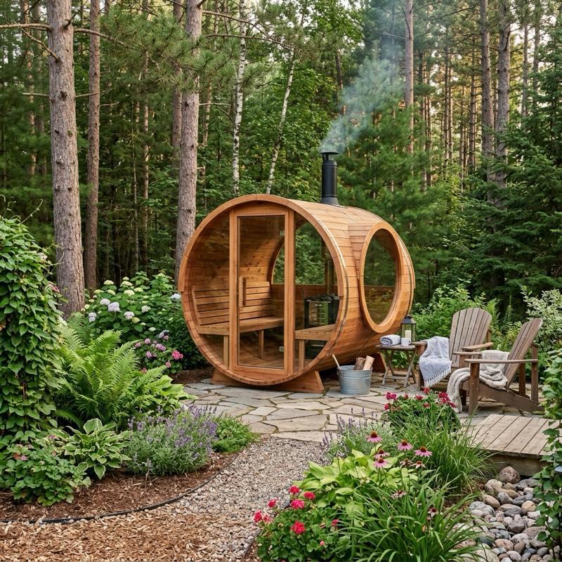 Backyard Cedar Sauna Ideas: Designing a Cozy Wellness Retreat