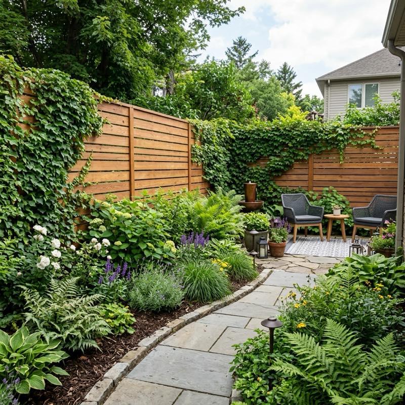Backyard Privacy Fence Ideas: Designing a Cozy Garden Border