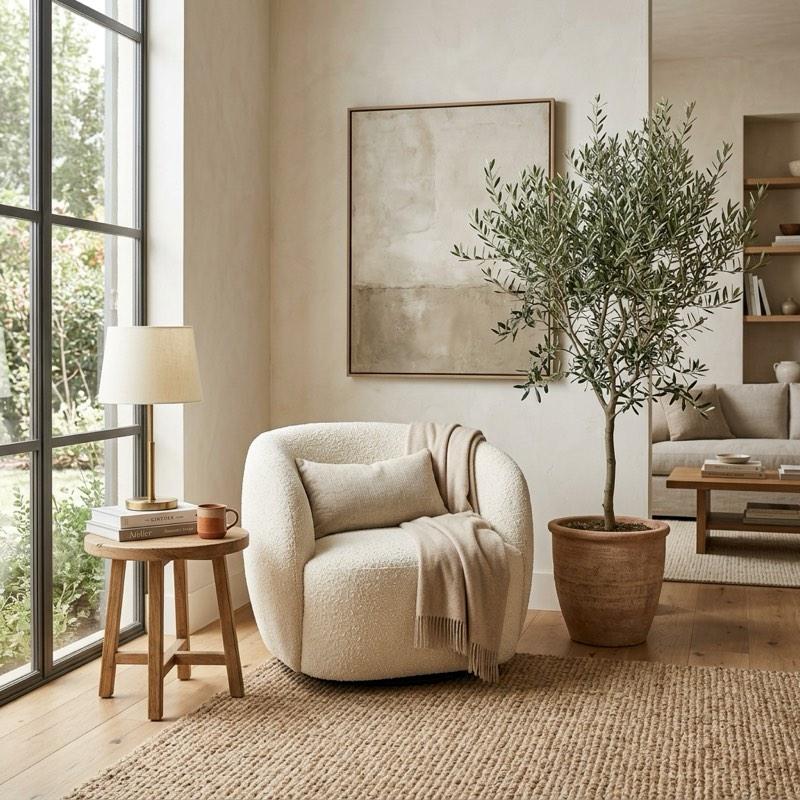Bouclé Accent Chair Styling: Designing Cozy Living Spaces