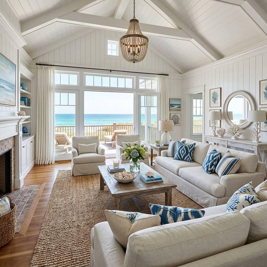 Coastal and Hamptons Style Homes: 5 Beach Decor Tips