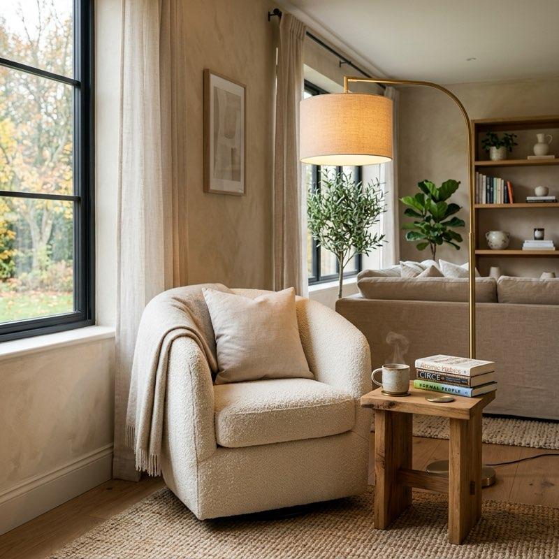 How to Stage a Cozy Reading Nook in Your Living Room: Lighting & Comfort Rules