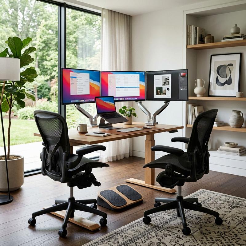 Ergonomic Home Office Furniture: 5 Key Pieces for All-Day Comfort