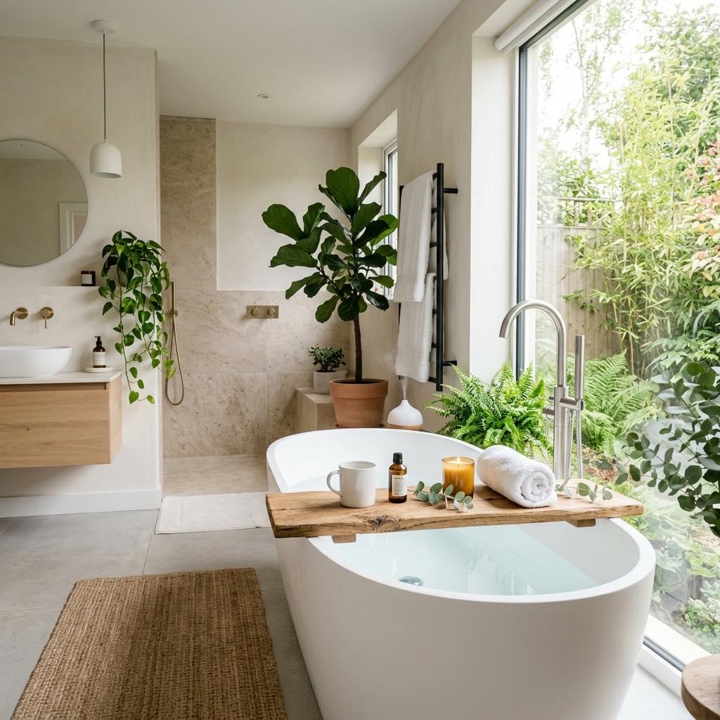Freestanding Bathtub Staging Ideas: Designing a Luxury Spa Sanctuary