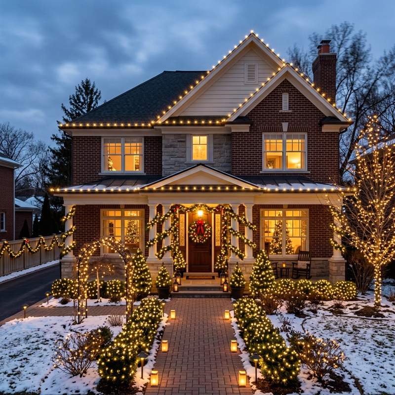 Holiday Lighting and Outdoor Display: 5 Professional Setup Tips