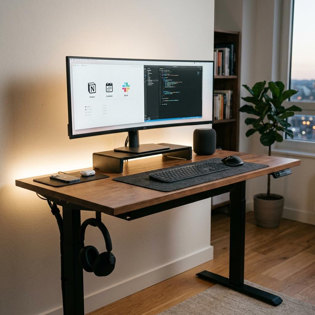 Minimalist Smart Home Workspace: Best Invisible Cable Management & Tech Gadgets
