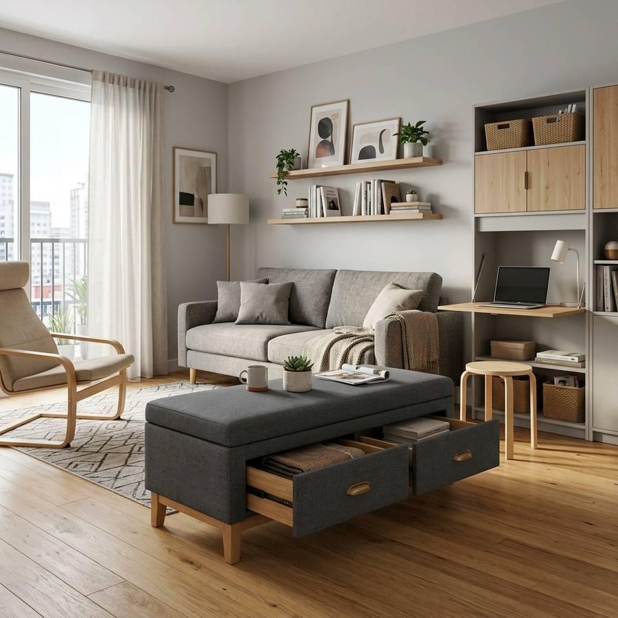 Multi-Functional Furniture Solutions: 5 Small Space Ideas