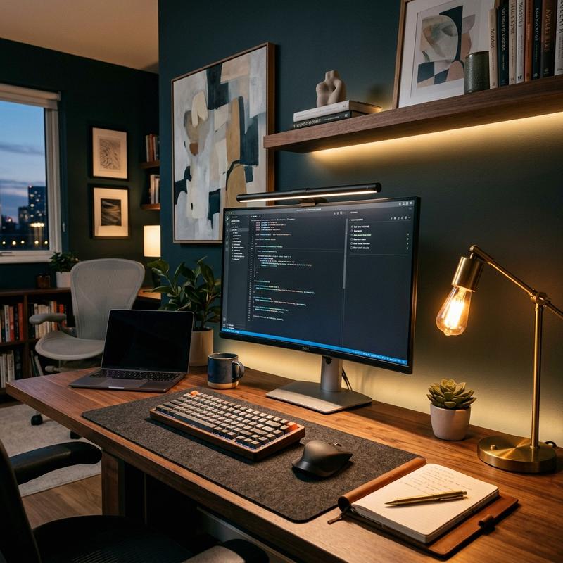 Productive Home Office Lighting: 5 Setup Tips to Reduce Eye Strain