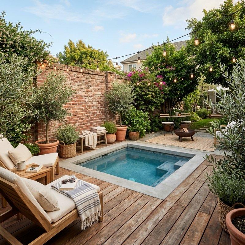 Small Backyard Plunge Pool Ideas: Staging a Compact Swimming Pool Zone