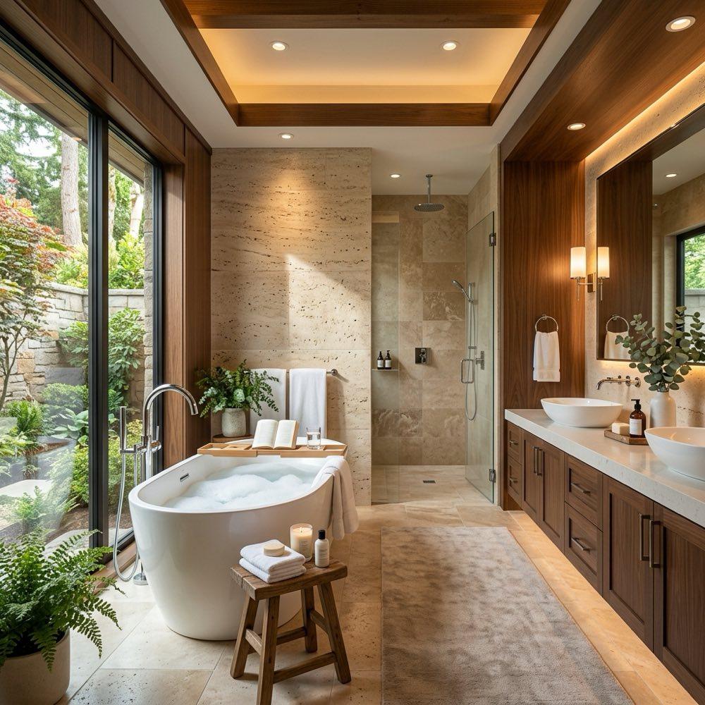 Spa Style Master Bathroom: How to Design a Relaxing Retreat