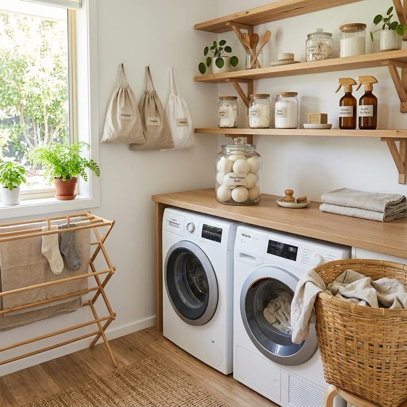 Sustainable Laundry Room Ideas: Designing a Low Waste Space
