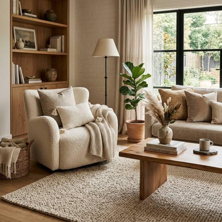 texture layering in interior design