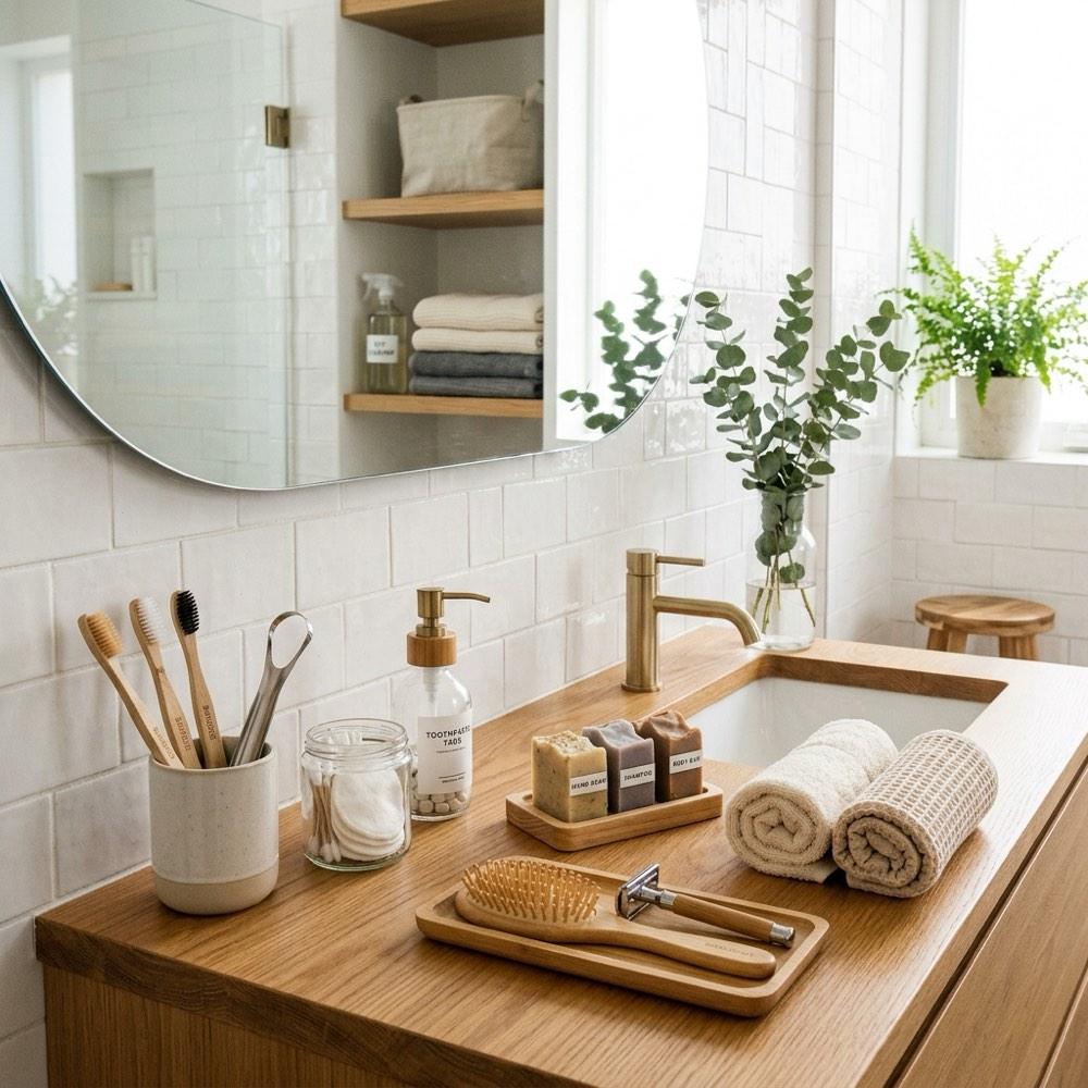 Zero Waste Bathroom Ideas: 5 Eco Friendly Tips